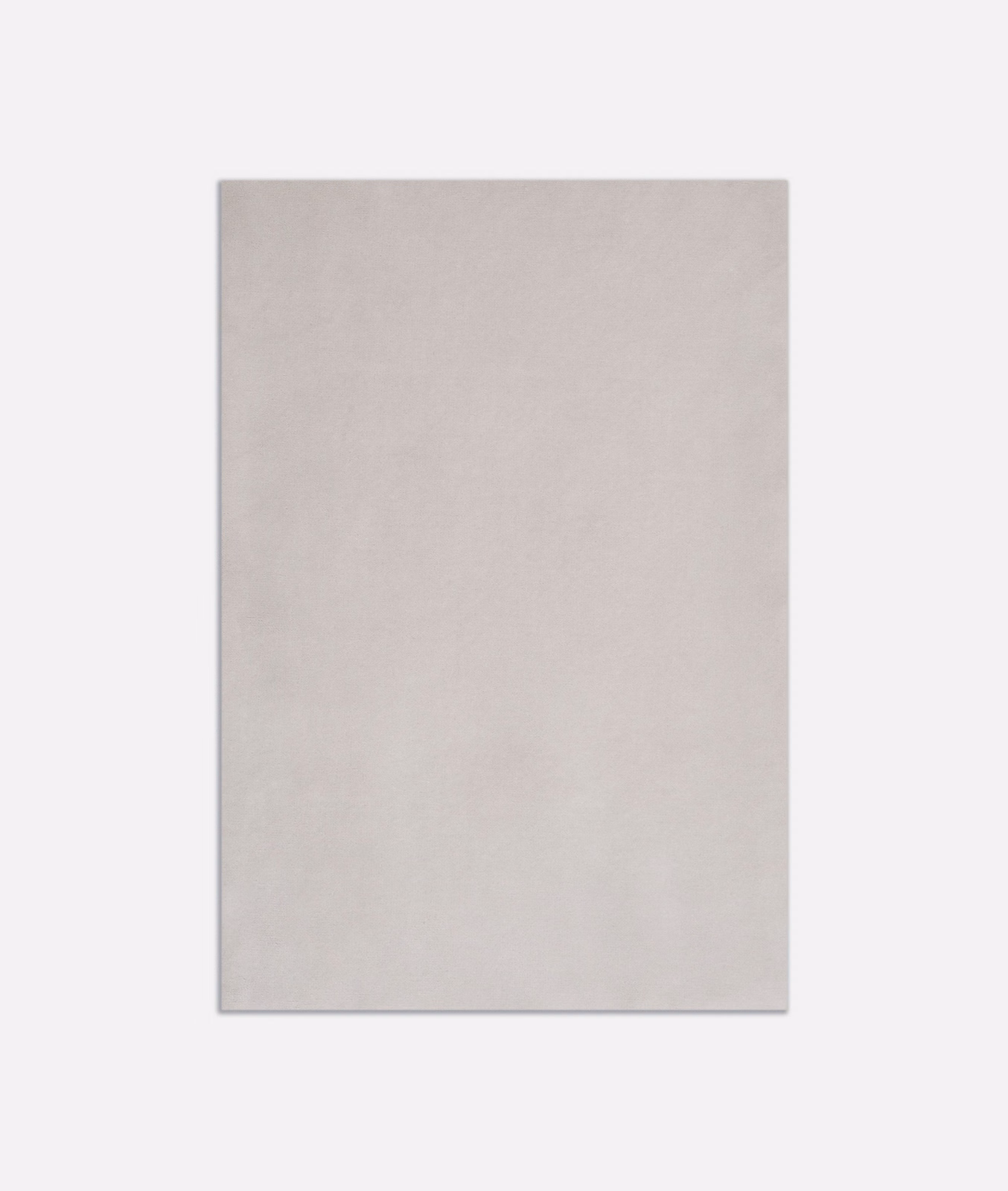 Pale greige velvet swatch with a softly brushed, subtly shaded plain surface