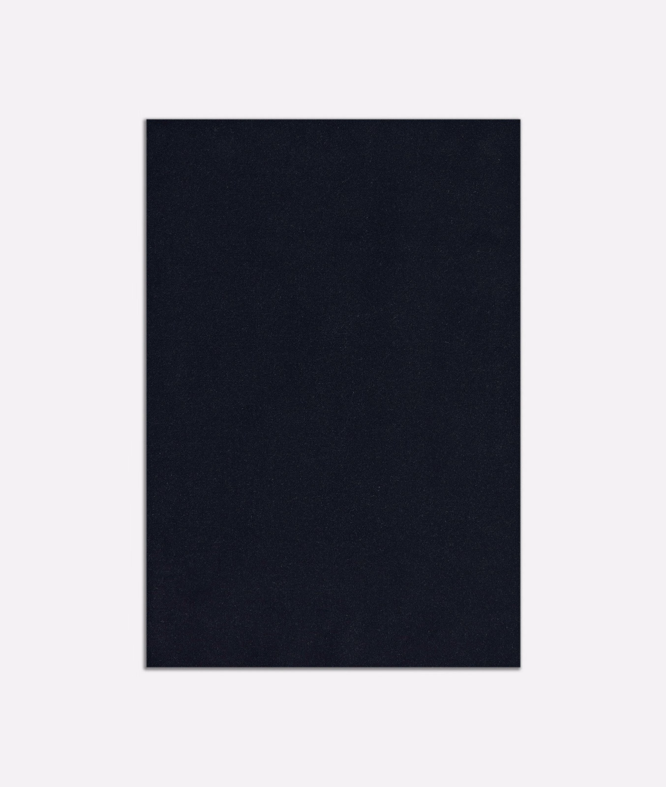 Blue-black velvet swatch with a plain short pile and subtle cool sheen