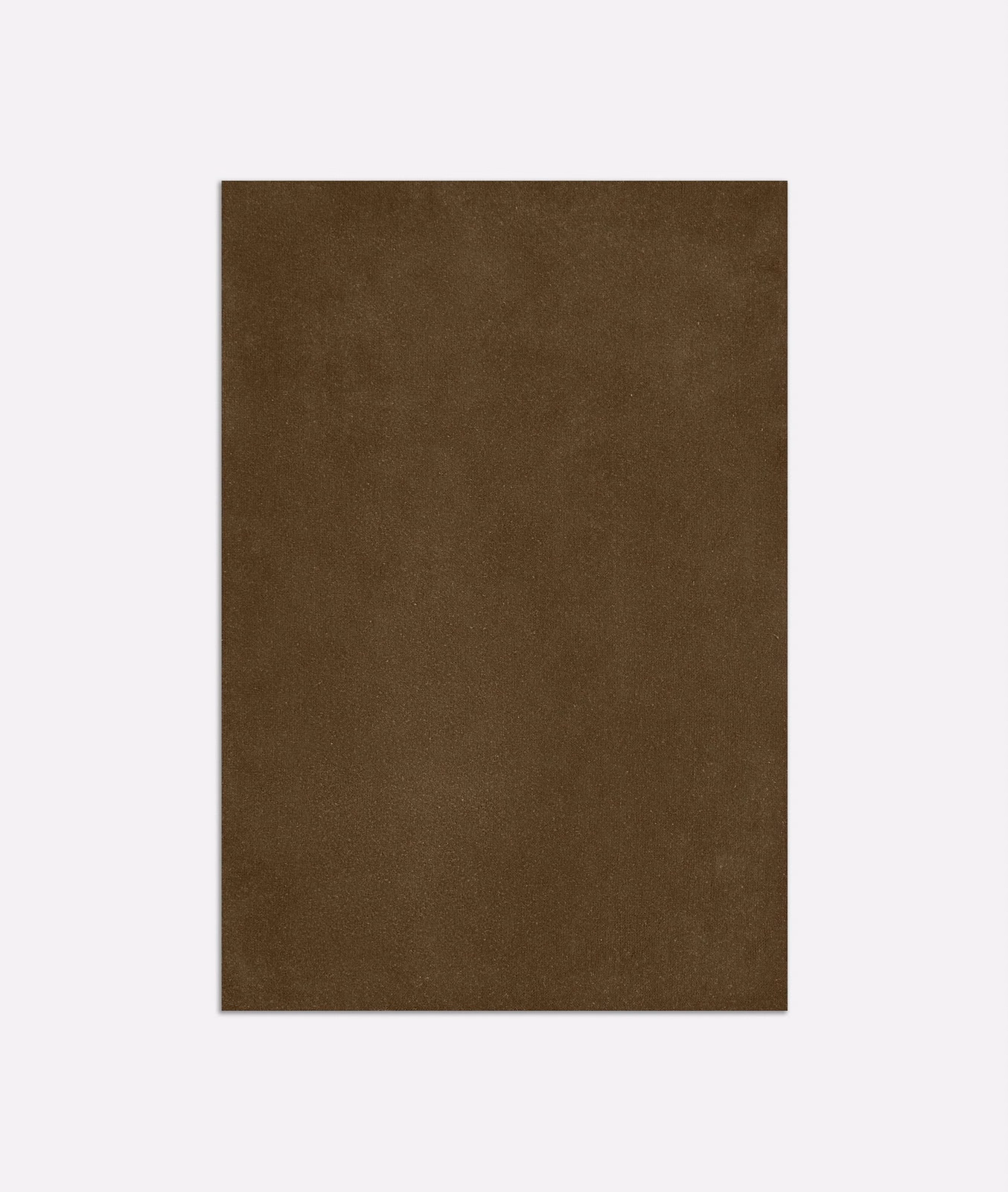 Deep warm brown velvet with subtle nap variation across a plain surface