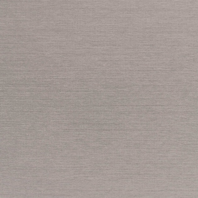 Soft taupe-grey wallpaper with fine horizontal striations and a subtly mottled surface