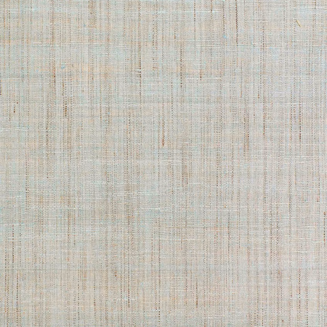 Pale celadon wallpaper with fine intersecting lines and a softly woven grid texture