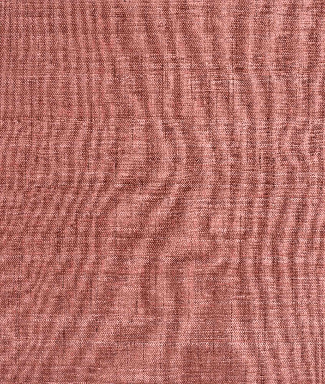 Muted paprika-rose wallpaper with fine irregular crosshatching and terracotta variation