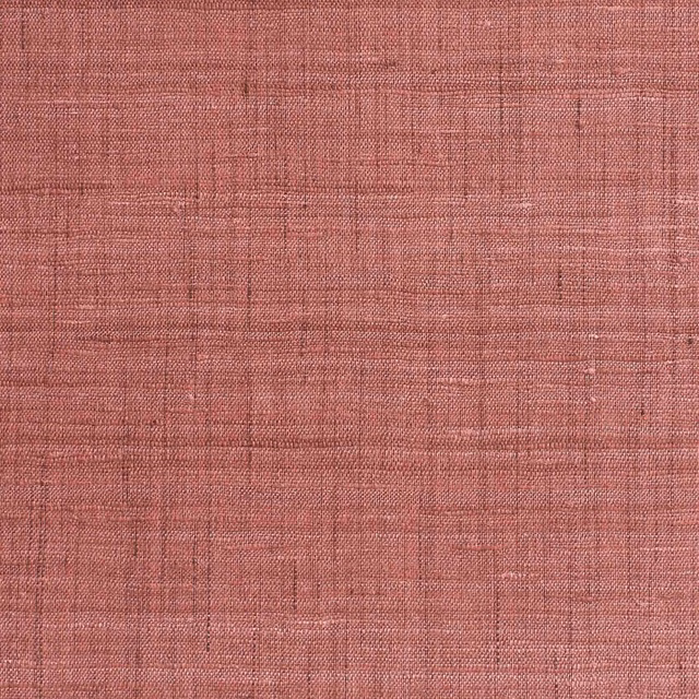 Muted paprika-rose wallpaper with fine irregular crosshatching and terracotta variation