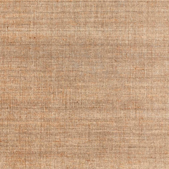 Warm tobacco wallpaper with fine woven-look grid and softly mottled texture