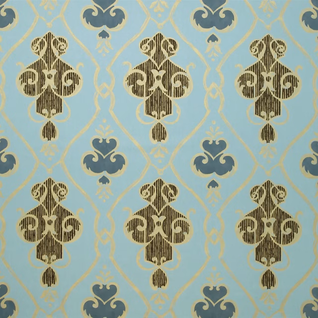 Borghese Trellis Celadon fabric