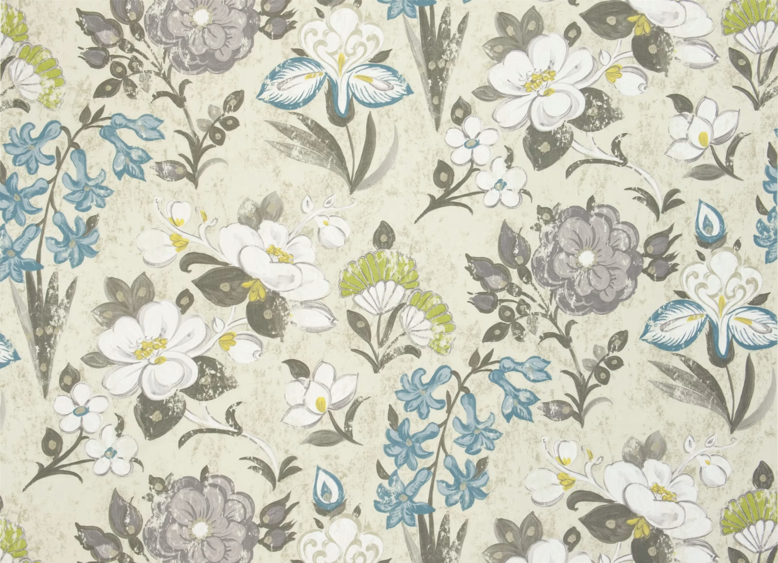 Lotus Flower Travertine fabric