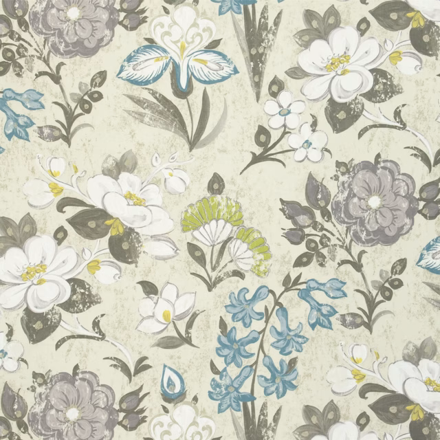 Lotus Flower Travertine fabric