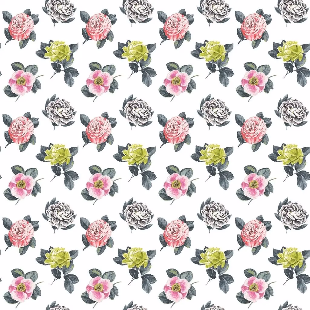 Pavonia Peony fabric