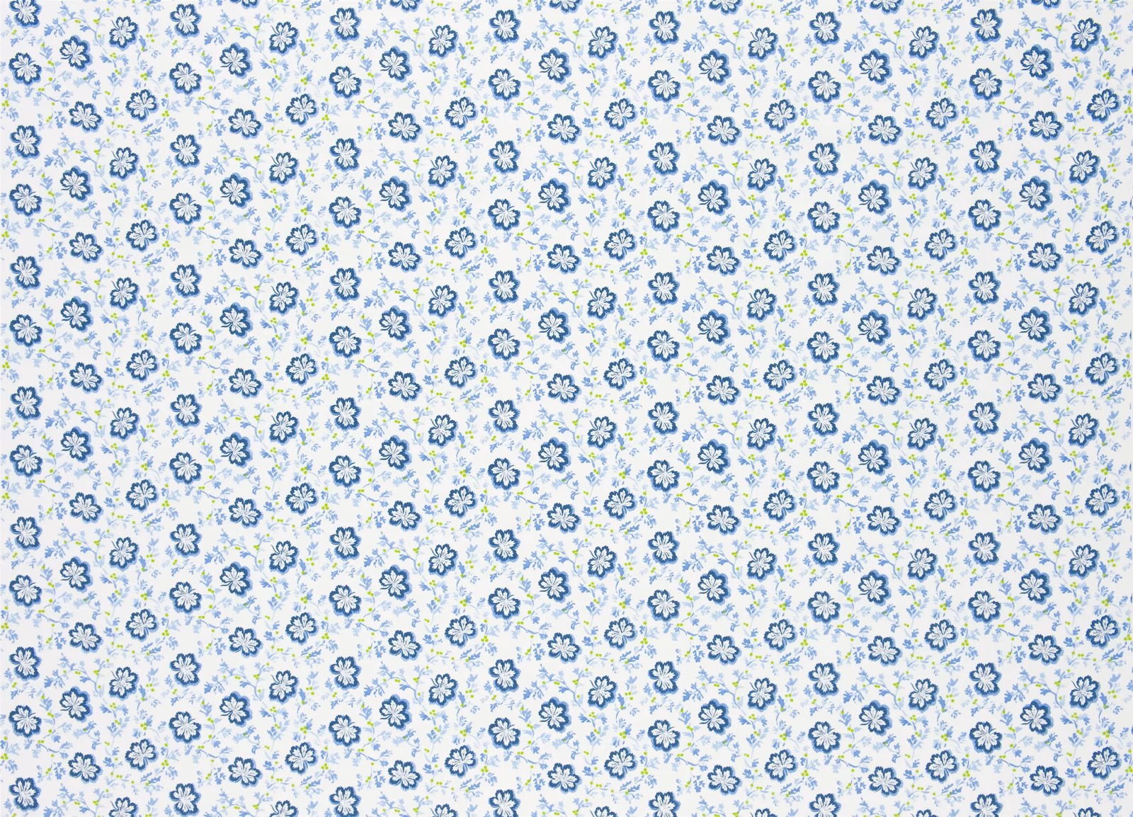 Camomile Cobalt fabric