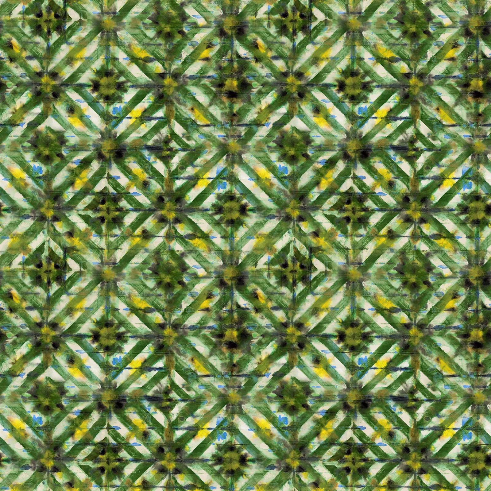 Parquet Batik Forest fabric