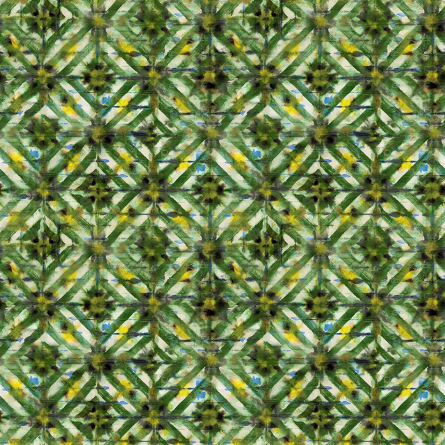 Parquet Batik Forest fabric