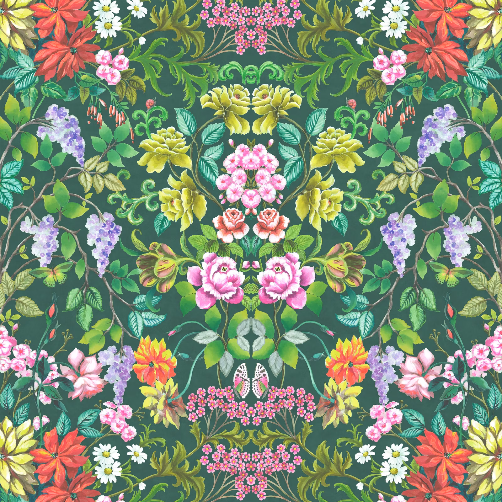 Eleonora Velours Viridian fabric