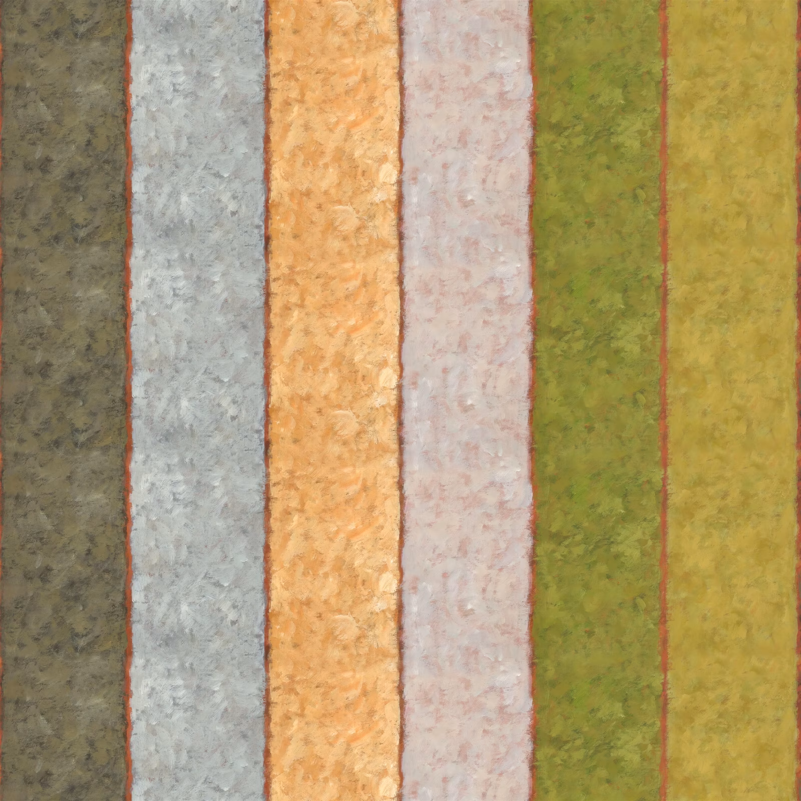 Gesso Stripe Moss fabric
