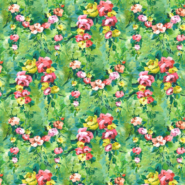 Ghirlanda Emerald fabric