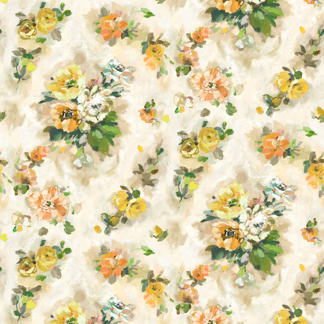 Giardino di Rose Acacia fabric