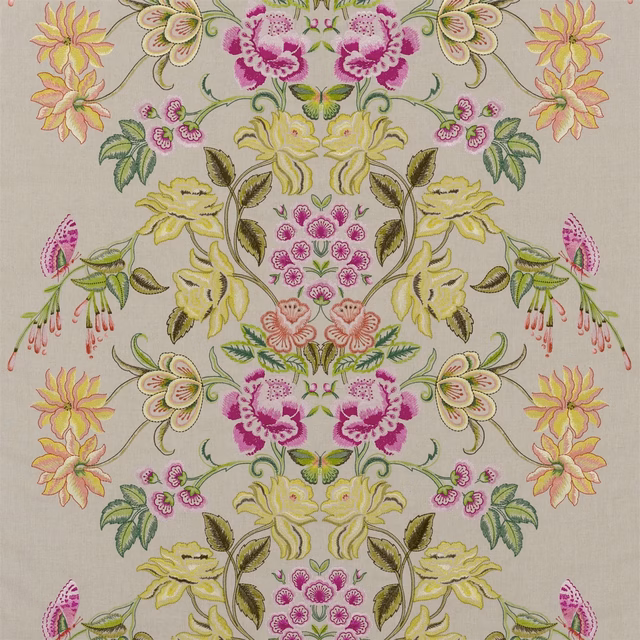 Isabella Fuchsia fabric