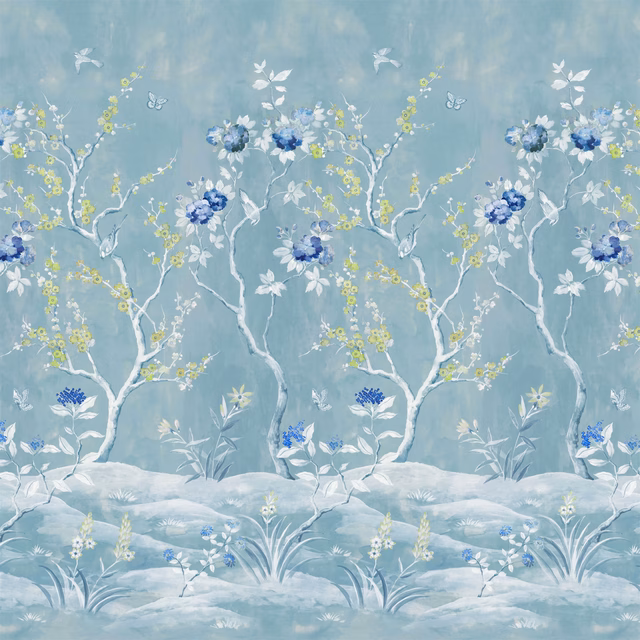Manohari Alta Delft fabric