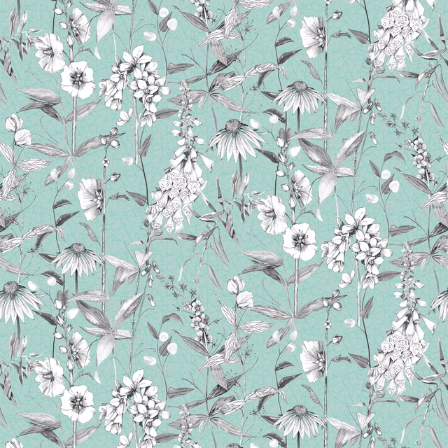 Emilie Aqua fabric