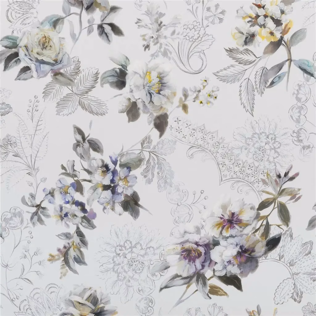 Victorine Viola fabric