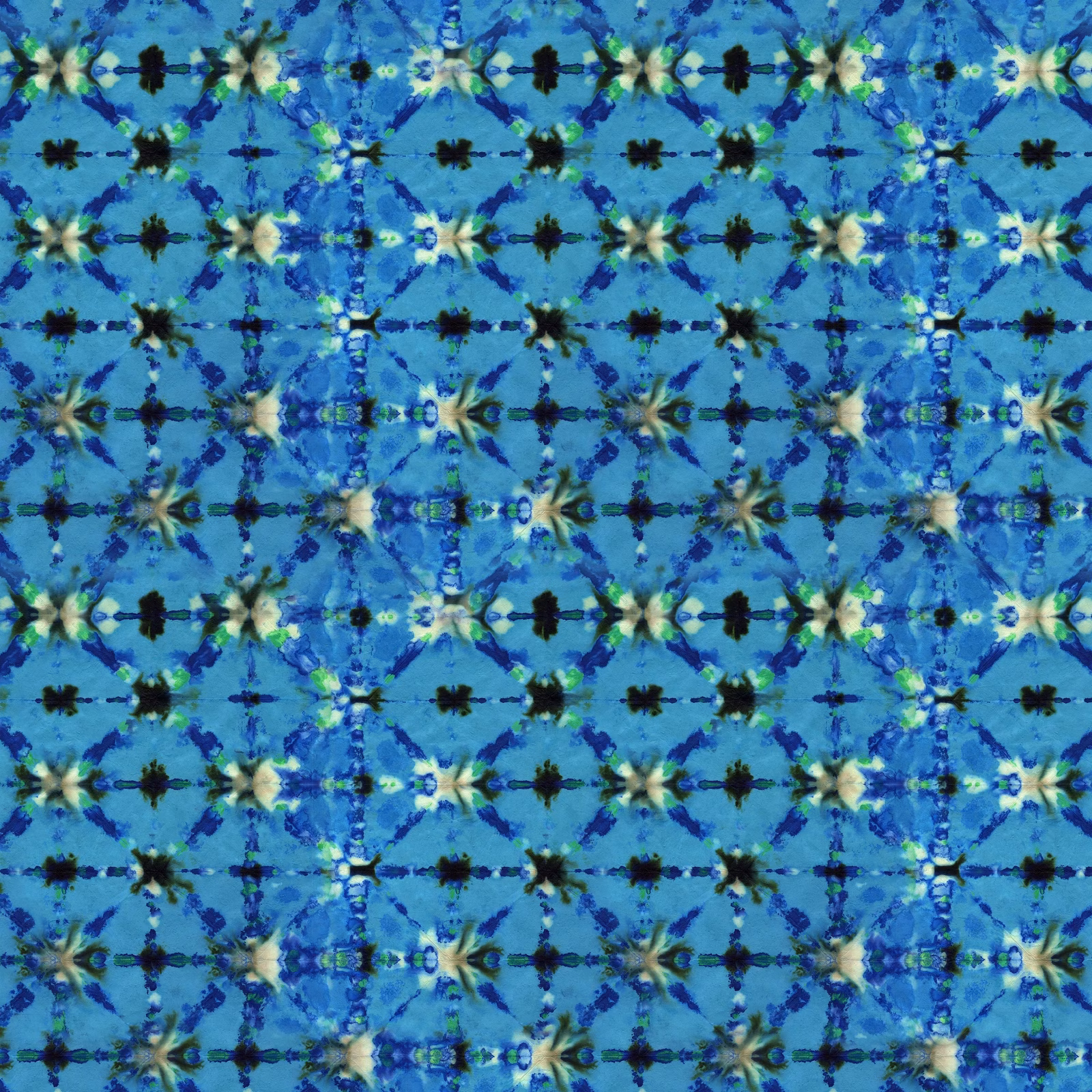 Shibori Cobalt fabric