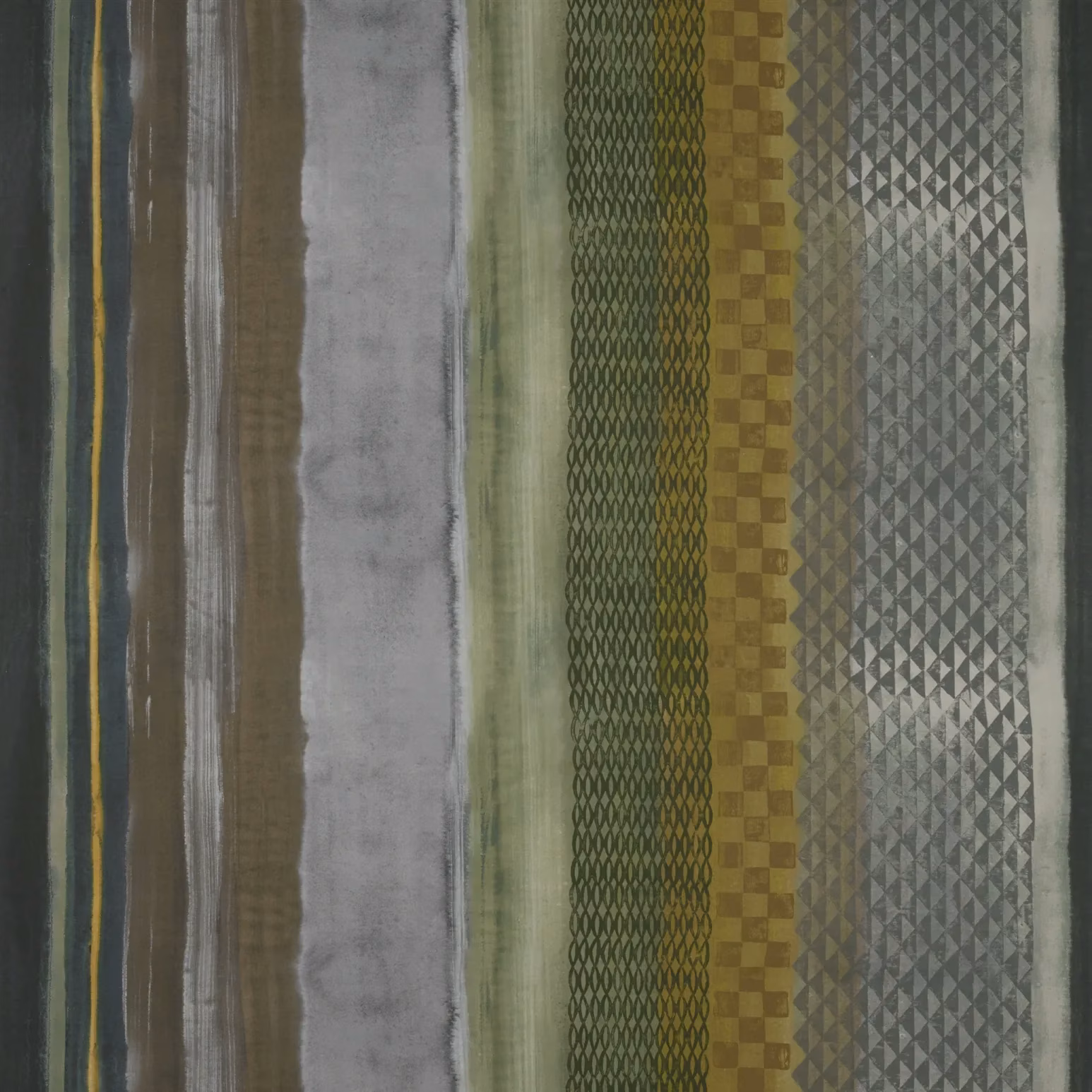Sumi Ochre fabric