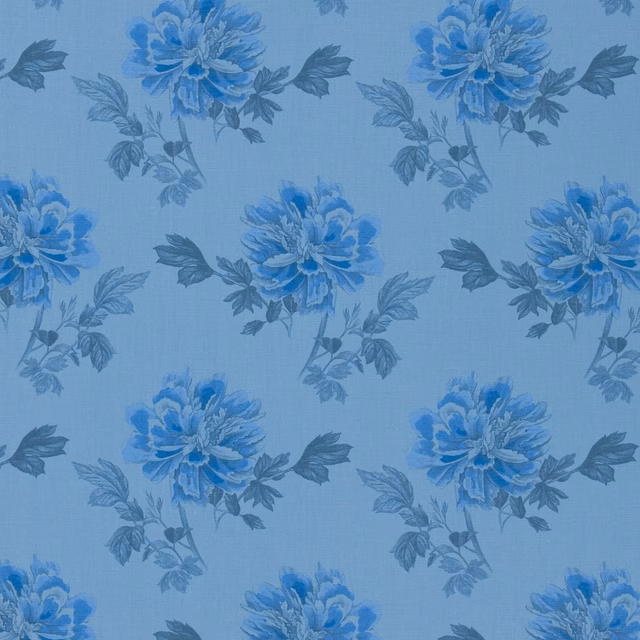 Hiyoku Cobalt fabric