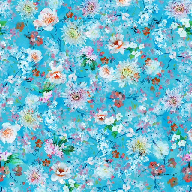 Avelli Turquoise fabric