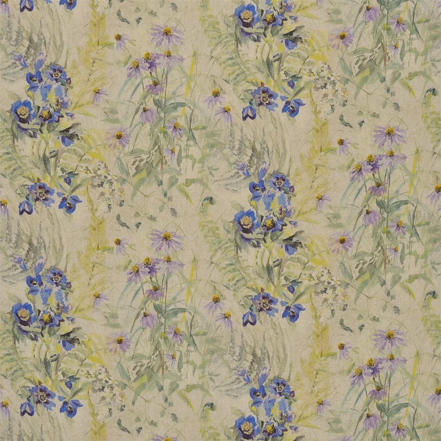 Champ De Fleurs Amethyst fabric