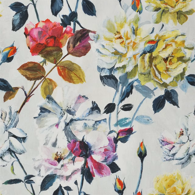 Couture Rose Fuchsia fabric