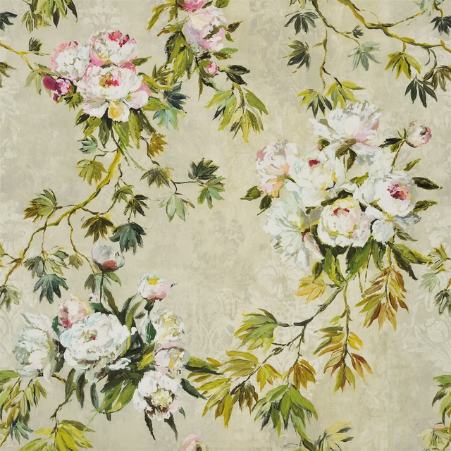 Floreale Grande Natural fabric