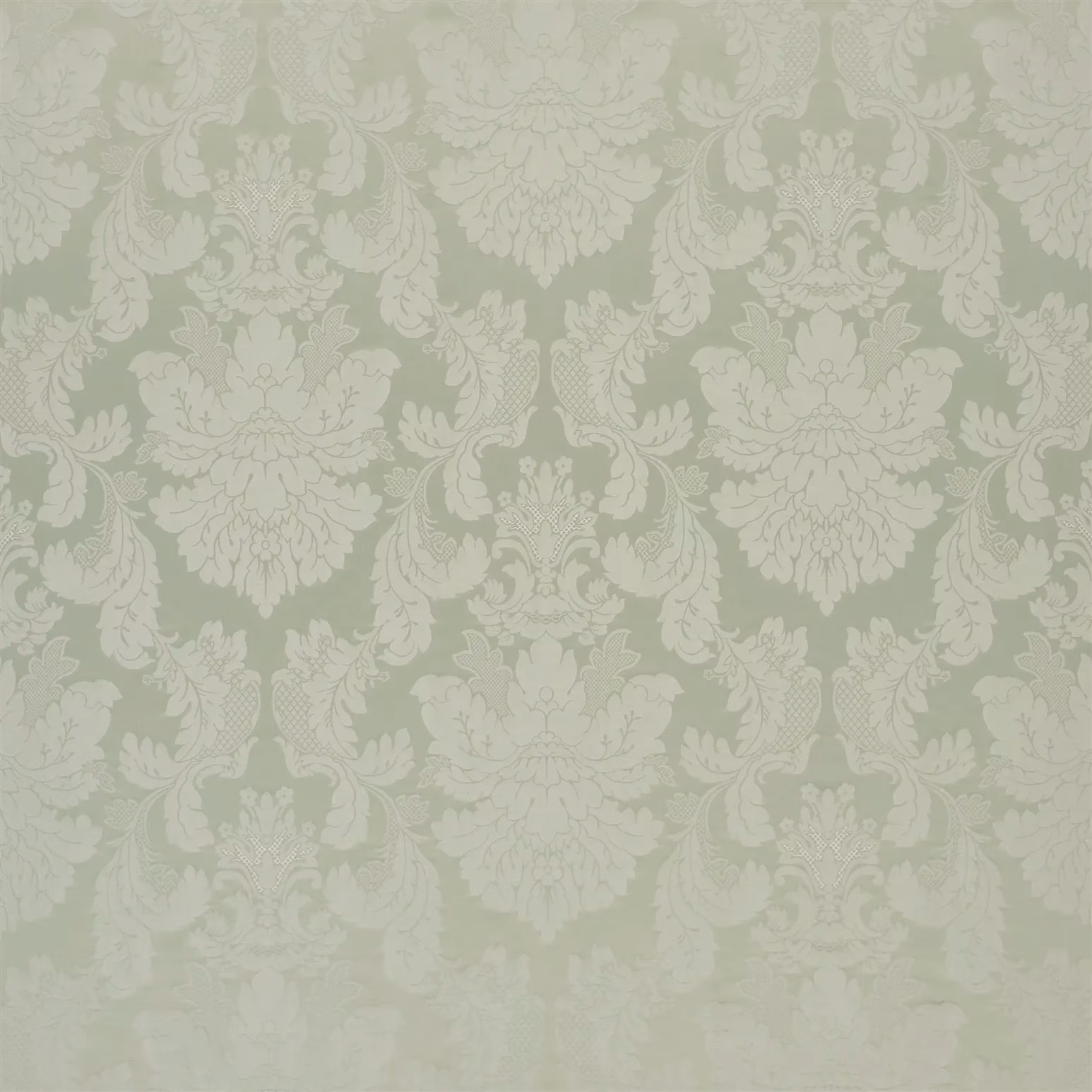 Tuileries Damask Eau De Nil - Marquisette - Spr 2016 fabric