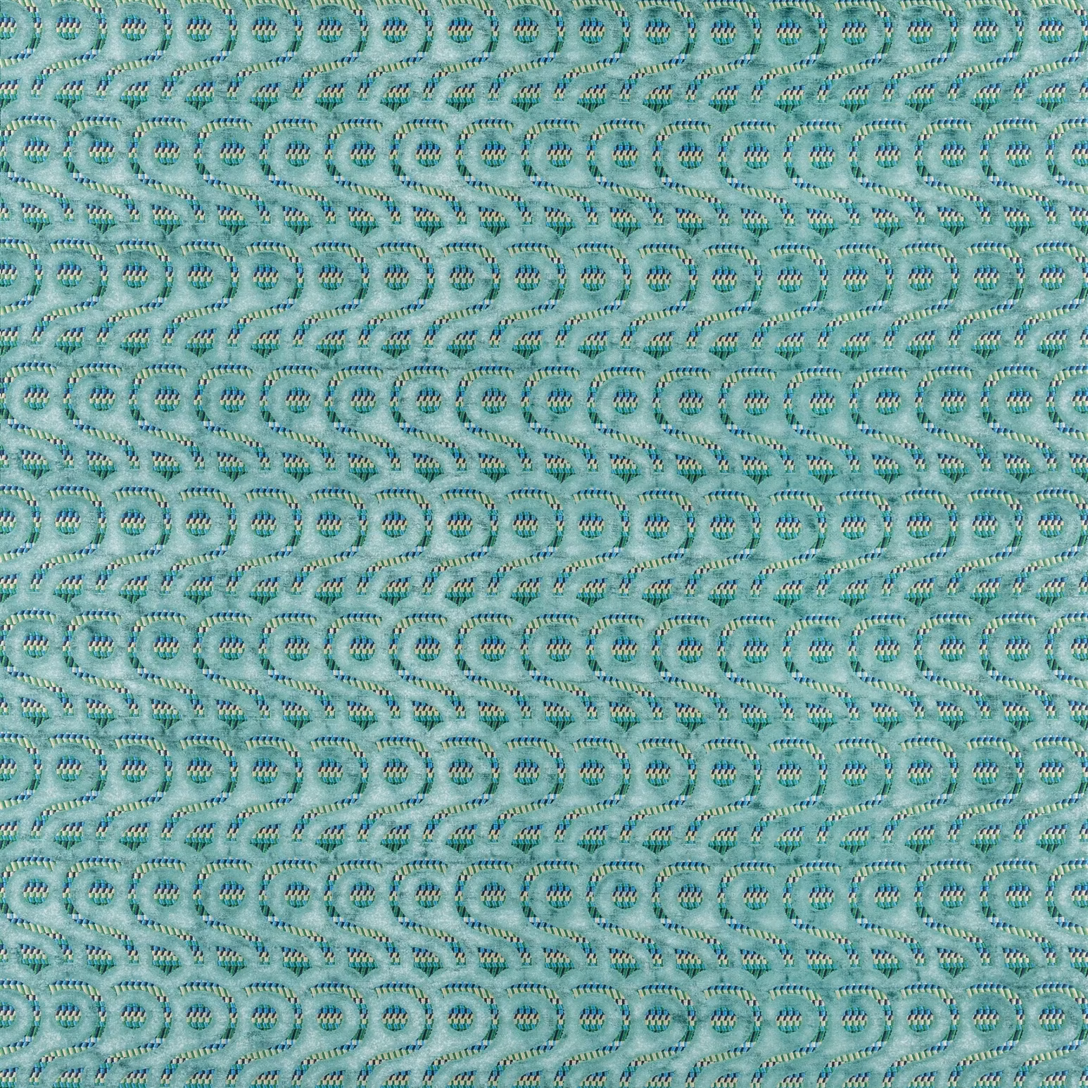 Latticino Azure fabric