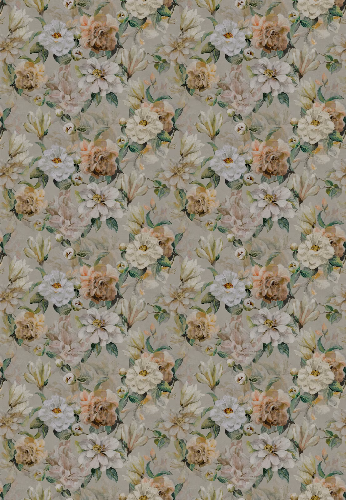 Jardin Botanique Tuberose fabric