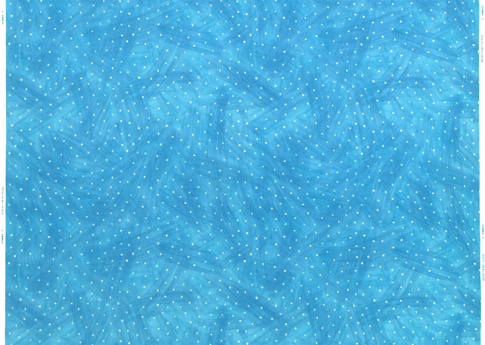 Raindrop Turquoise fabric