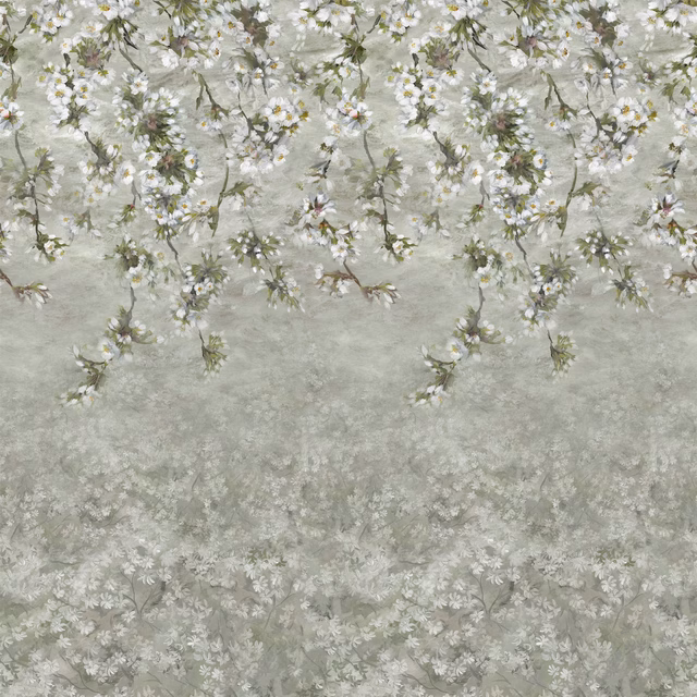 Assam Blossom Platinum fabric