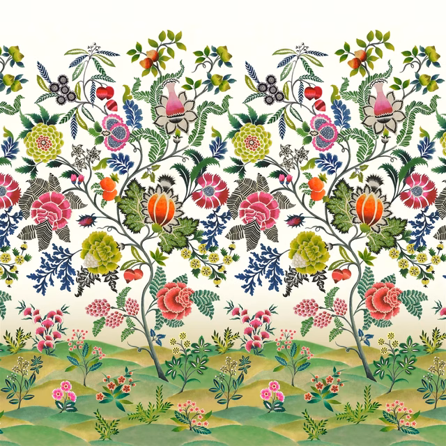 Brocart Decoratif Fuchsia fabric
