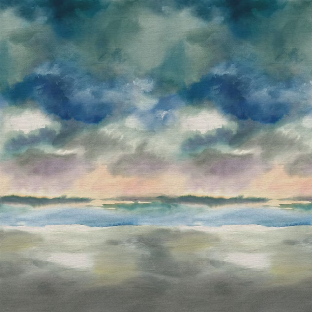 Paysage Marin Grasscloth Sky fabric