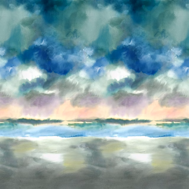 Paysage Marin Sky fabric
