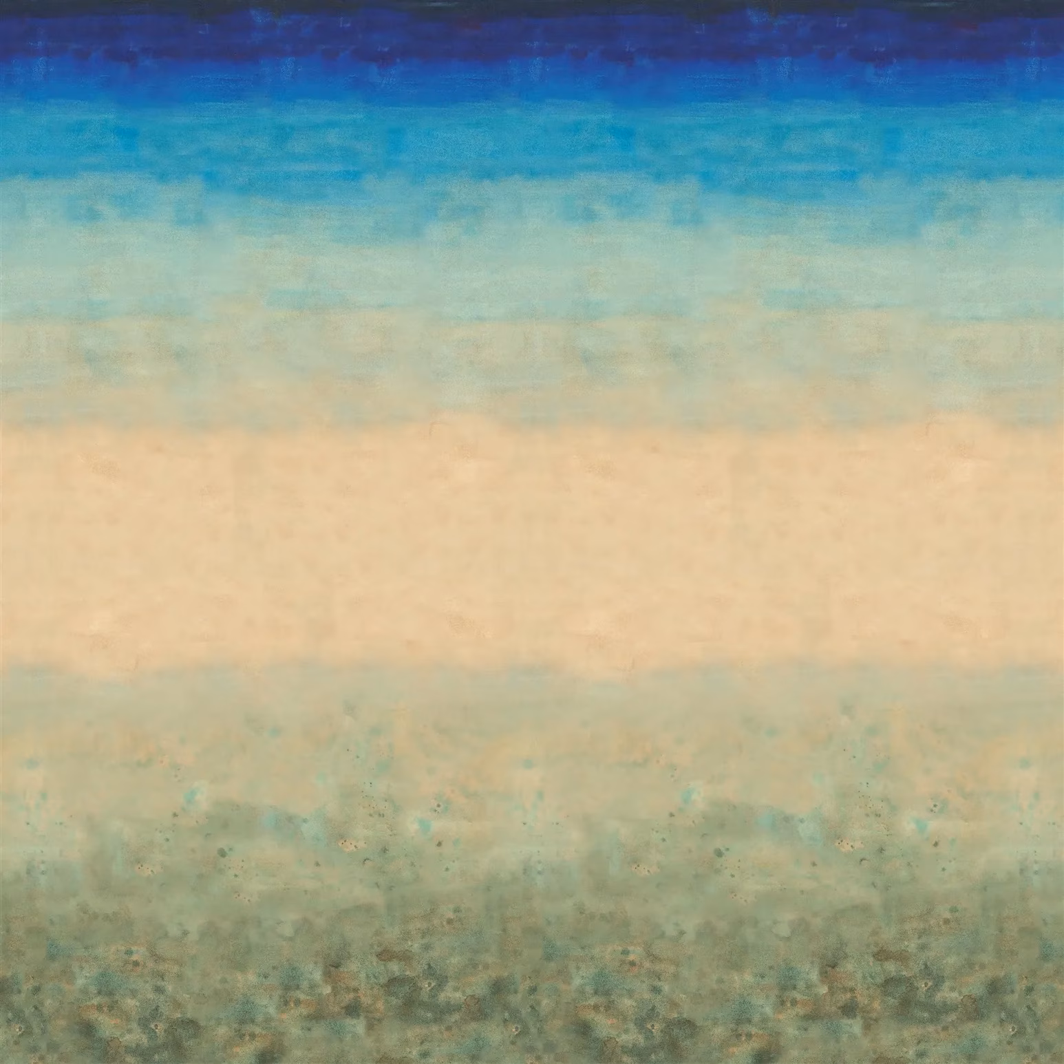 Scene Aquarelle Elm fabric