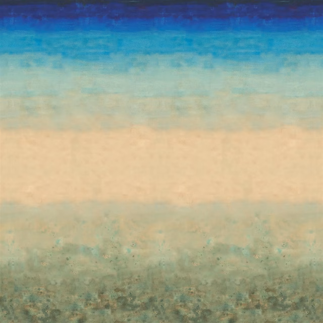 Scene Aquarelle Elm fabric