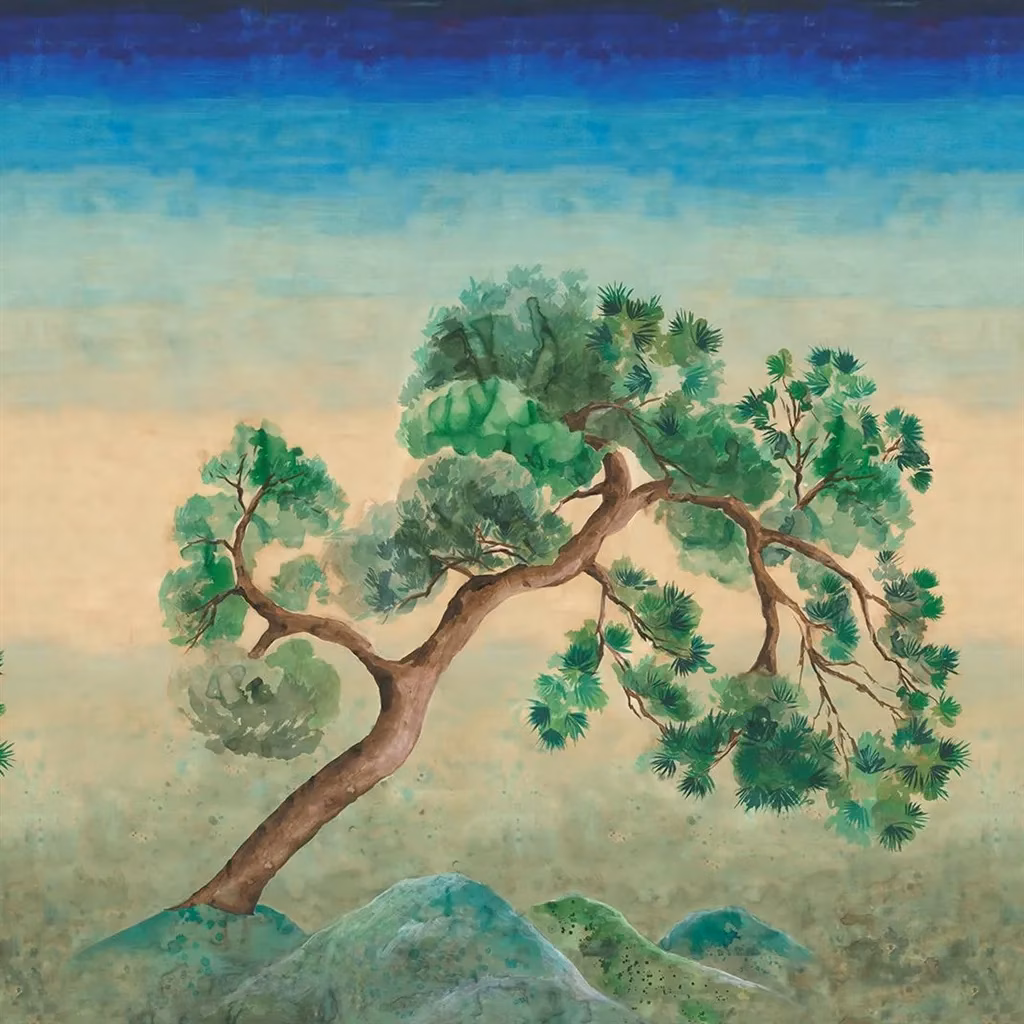 Scene D Arbre Elm fabric
