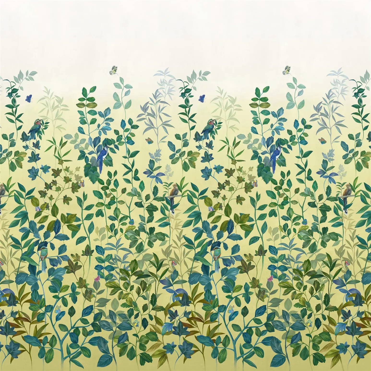 Voliere Lemongrass fabric