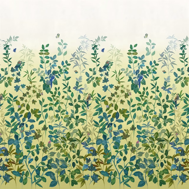 Voliere Lemongrass fabric