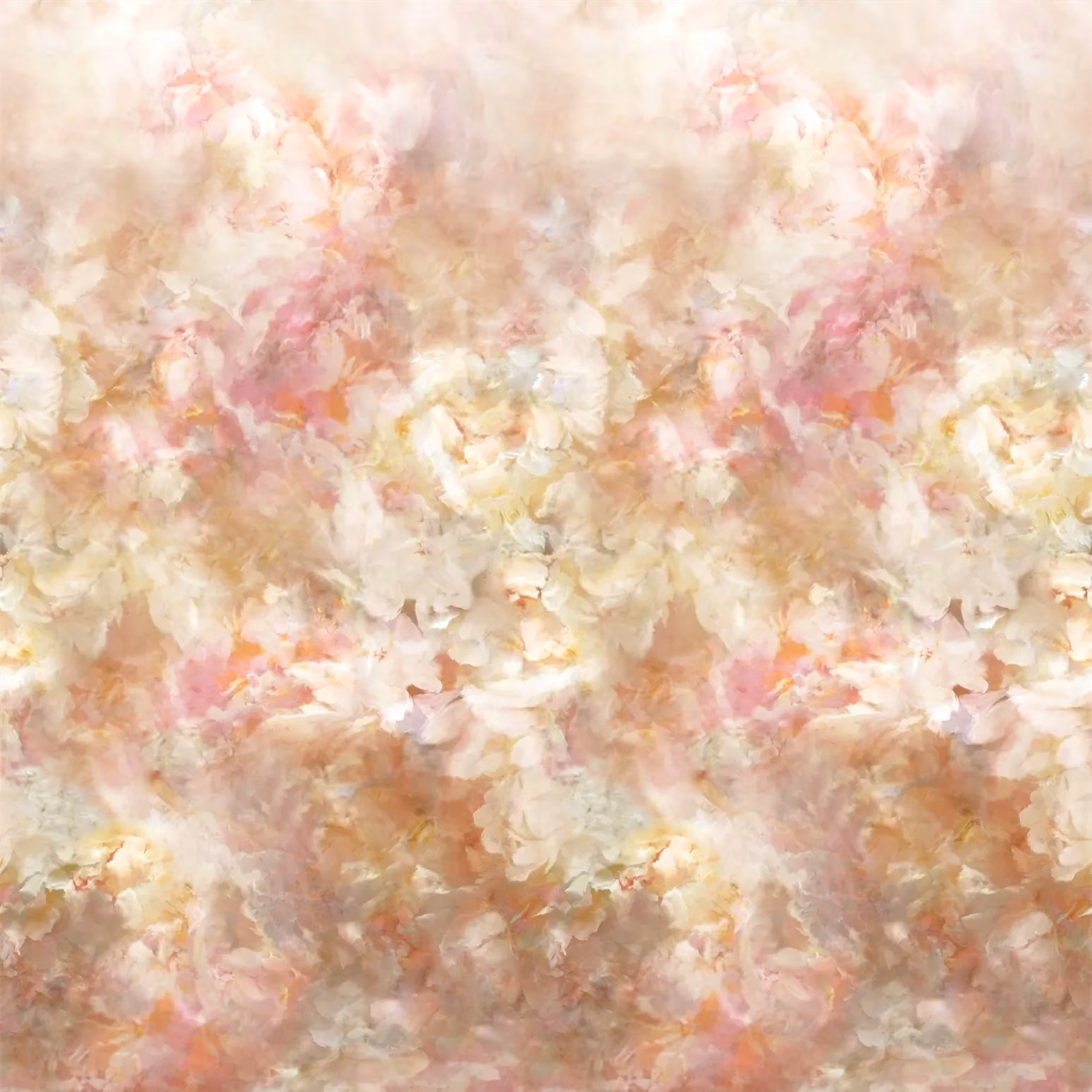 Fleur De Nuit Pale Coral fabric