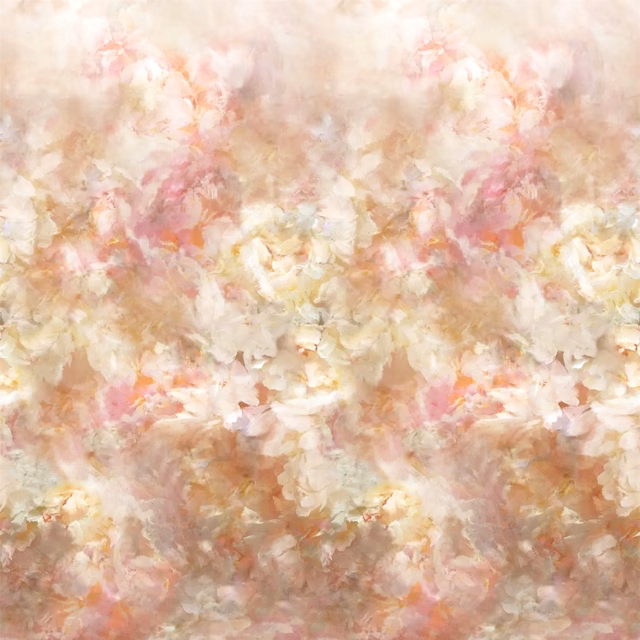 Fleur De Nuit Pale Coral fabric