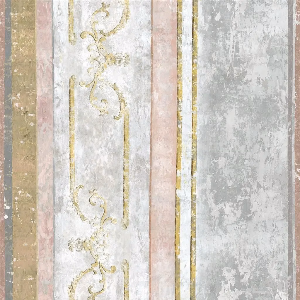 Foscari Fresco Scene 1 Tuberose fabric
