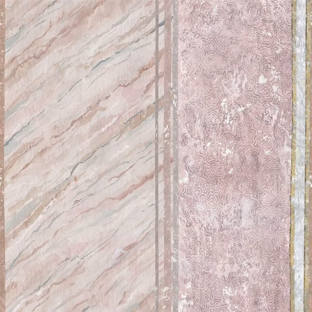 Foscari Fresco Scene 2 Tuberose fabric