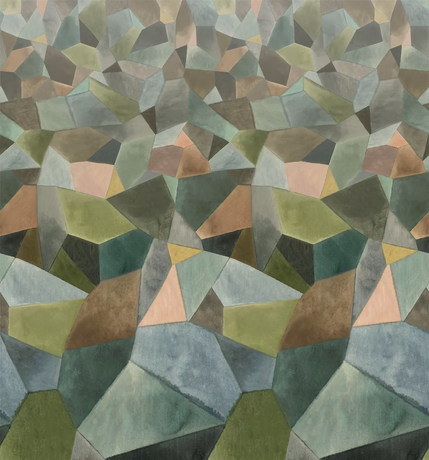 Geo Moderne Jade fabric