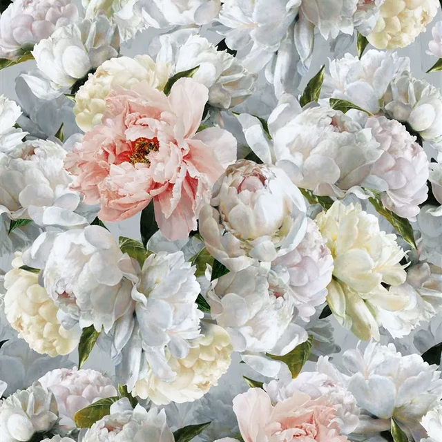 Peonia Grande Zinc fabric
