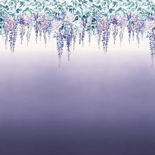 Summer Palace Grape fabric